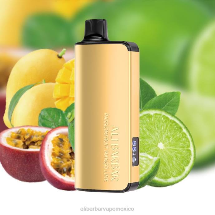 Alibarbar Nicotine Content - 4R0639 Alibarbar Ingot 20000 vaporizadores desechables maracuyá mango lima