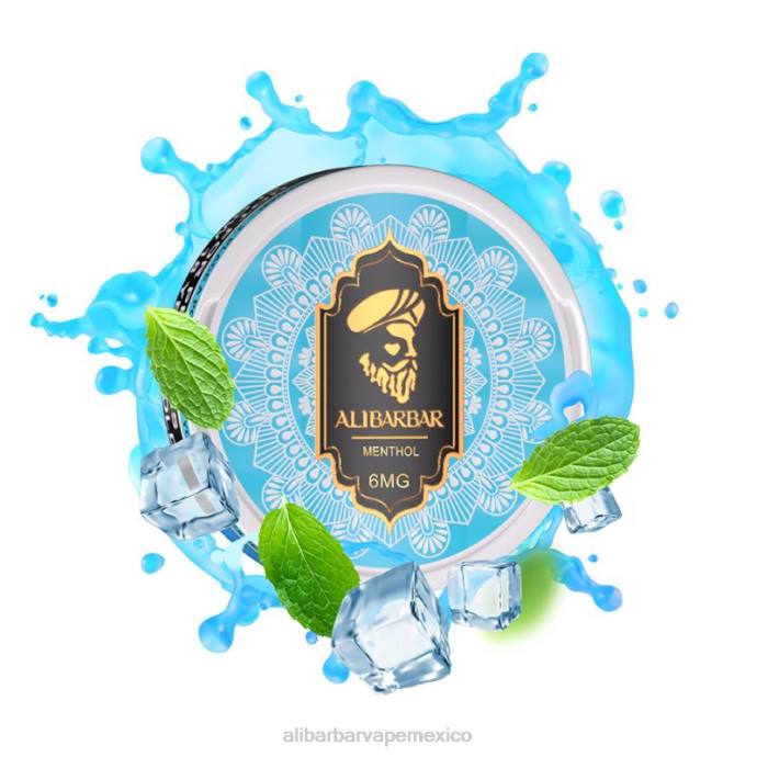Alibarbar Nicotine Vape - 4R0688 Alibarbar bolsas de nicotina mentol