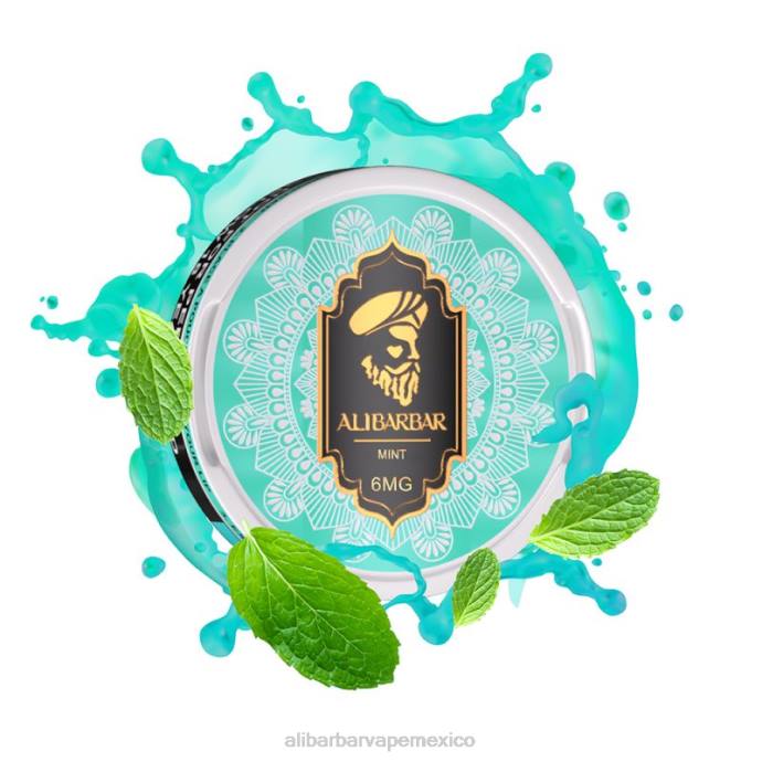 Alibarbar Vape Flavours - 4R0689 Alibarbar bolsas de nicotina menta
