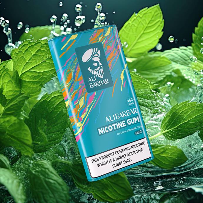 Alibarbar Vape México - 4R0698 Alibarbar chicle de nicotina manzana