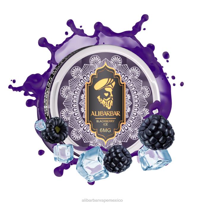 Alibarbar Vape Nicotine - 4R0685 Alibarbar bolsas de nicotina hielo de uva