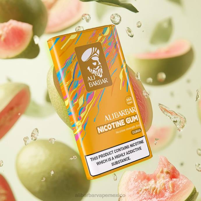 Alibarbar Vape Price - 4R06100 Alibarbar chicle de nicotina guayaba