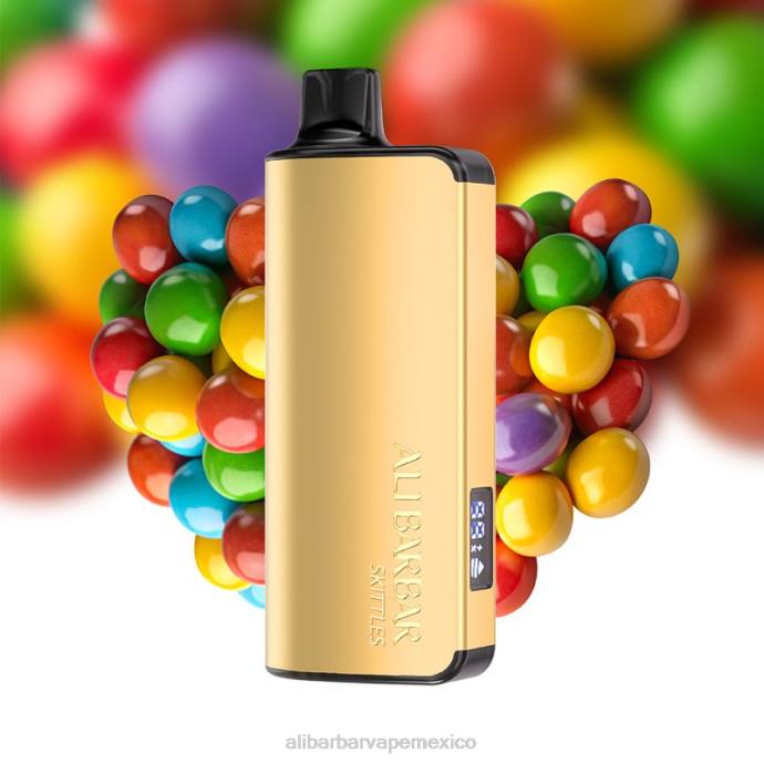 Alibarbar Vape Flavours - 4R0641 Alibarbar Ingot 20000 vaporizadores desechables caramelo arcoiris