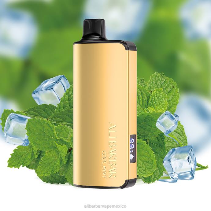 Alibarbar Vape México - 4R0618 Alibarbar Ingot 9000 vaporizadores desechables menta fresca