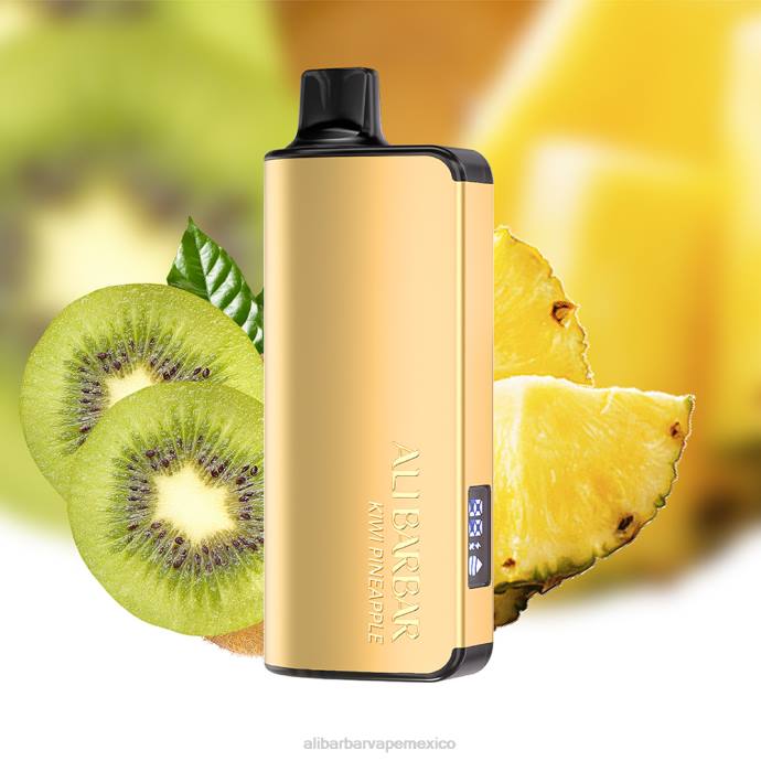 Alibarbar Vape Nicotine - 4R0621 Alibarbar Ingot 9000 vaporizadores desechables kiwi piña