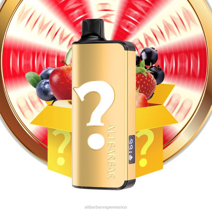 Alibarbar Vape Review - 4R0619 Alibarbar Ingot 9000 vaporizadores desechables ruleta de sabores