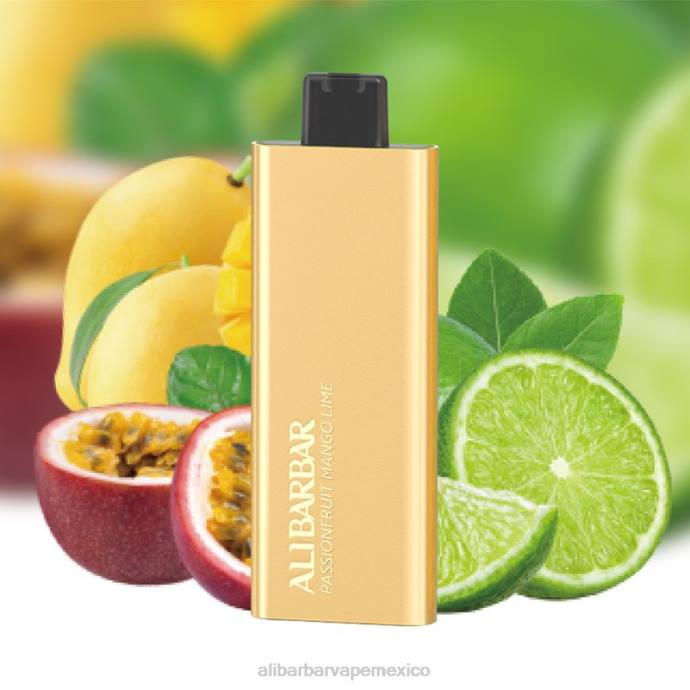 Alibarbar Vape México - 4R0658 Alibarbar Pandora 7000 vaporizadores desechables maracuyá mango lima