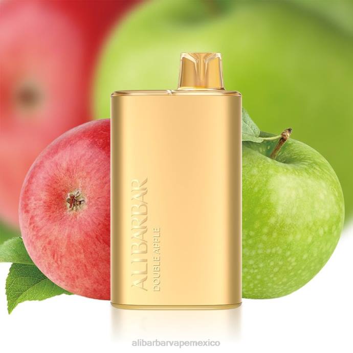 Alibarbar Vape Nicotine - 4R065 Alibarbar Rich 8000 vaporizadores desechables manzana doble